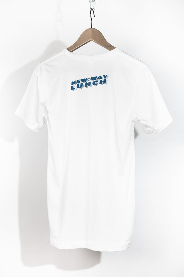 Retro White Tee