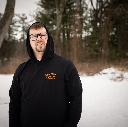 Long-Sleeve Jersey Hoodie